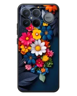 Чехол для Xiaomi Poco F8 Ultra с картинкой «Цветочная феерия»