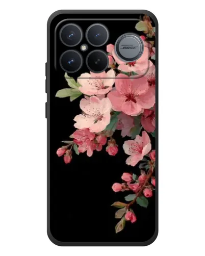 Чехол для Xiaomi Poco F8 Ultra с картинкой «Розовая ветка сакуры»