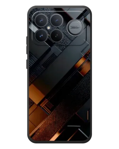 Чехол для Xiaomi Poco F8 Ultra с картинкой «Черные геометрические блоки» Чехол для Xiaomi Poco F8 Ultra с картинкой «Черные геометрические блоки»