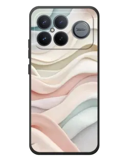 Чехол для Xiaomi Poco F8 Ultra с картинкой «Пастельные нежные волны»