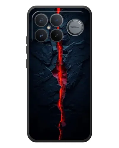 Чехол для Xiaomi Poco F8 Ultra с картинкой «Kрасная лавовая трещина» Чехол для Xiaomi Poco F8 Ultra с картинкой «Kрасная лавовая трещина»