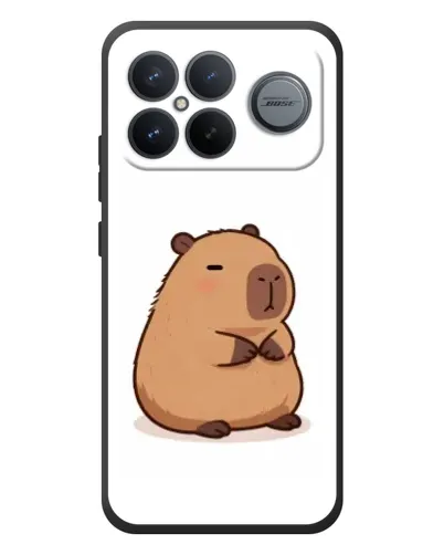 Чехол для Xiaomi Poco F8 Ultra с картинкой «Толстенькая капибара» Чехол для Xiaomi Poco F8 Ultra с картинкой «Толстенькая капибара»
