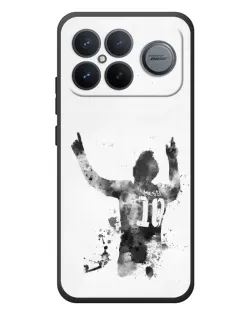 Чохол для Xiaomi Poco F8 Ultra з картинкою «Чорно-білий силует Мессі» Чохол для Xiaomi Poco F8 Ultra з картинкою «Чорно-білий силует Мессі»