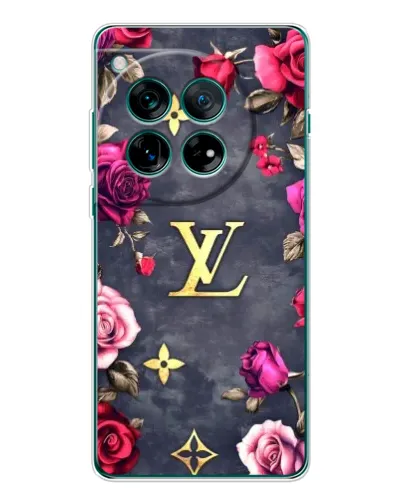 Чохол для Xiaomi Poco F9 Pro з картинкою «Квітковий Louis Vuitton»