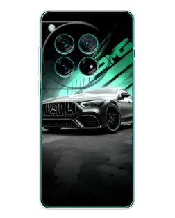 Чохол для Xiaomi Poco F9 Pro з картинкою «Темний Mercedes AMG»