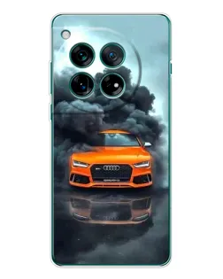 Чохол для Xiaomi Poco F9 Pro з картинкою «Audi у хмарах диму»