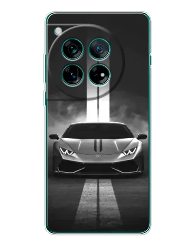 Чехол для Xiaomi Poco F9 Ultra с картинкой «Lamborghini симметрия дорог»