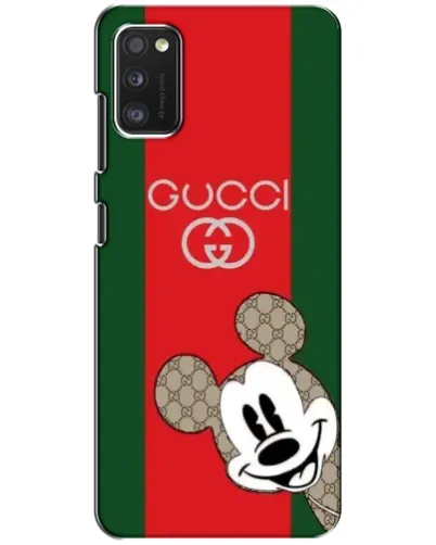 Чехол для Xiaomi POCO M3 Pro (4G/5G) с картинкой «Gucci — полосы и Микки»