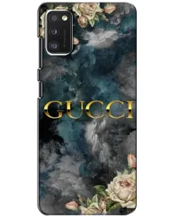 Чехол для Xiaomi POCO M3 Pro (4G/5G) с картинкой «Абстрактные цветы Gucci»