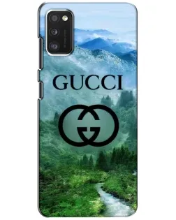 Чехол для Xiaomi POCO M3 Pro (4G/5G) с картинкой «Gucci — горный пейзаж»