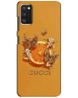Чохол для Xiaomi POCO M3 Pro (4G/5G) з картинкою «Gucci — золоті метелики»