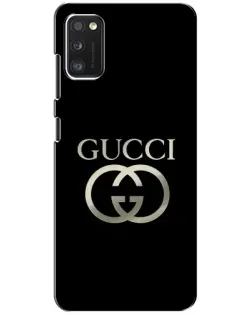 Чохол для Xiaomi POCO M3 Pro (4G/5G) з картинкою «Gucci — золото на чорному»
