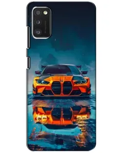 Чехол для Xiaomi POCO M3 Pro (4G/5G) с картинкой «BMW — золотая эмблема»