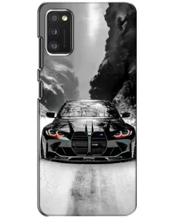 Чехол для Xiaomi POCO M3 Pro (4G/5G) с картинкой «BMW — акварельный дрифт»