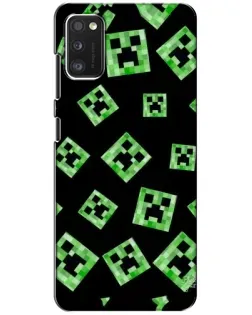 Чехол для Xiaomi POCO M3 Pro (4G/5G) с картинкой «Паттерн с криперами»