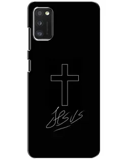 Чехол для Xiaomi POCO M3 Pro (4G/5G) с картинкой «Графический крест Jesus»