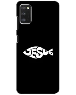 Чехол для Xiaomi POCO M3 Pro (4G/5G) с картинкой «Рыба Jesus»