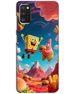 Чехол для Xiaomi POCO M3 Pro (4G/5G) с картинкой «Космический фастфуд»