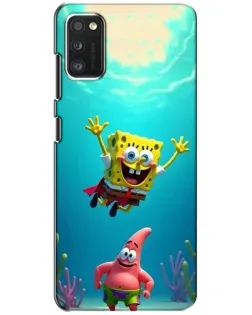 Чохол для Xiaomi POCO M3 Pro (4G/5G) з картинкою «Спанч Боб під водою»