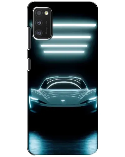 Чехол для Xiaomi POCO M3 Pro (4G/5G) с картинкой «Tesla в неоне» Чехол для Xiaomi POCO M3 Pro (4G/5G) с картинкой «Tesla в неоне»