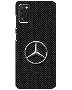 Чехол для Xiaomi POCO M3 Pro (4G/5G) с картинкой «Карбоновый Mercedes стиль»