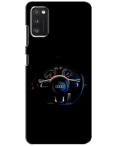 Чехол для Xiaomi POCO M3 Pro (4G/5G) с картинкой «Салон Audi — руль»