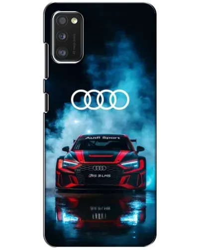 Чехол для Xiaomi POCO M3 Pro (4G/5G) с картинкой «Audi Sport — неон»