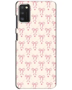 Чехол для Xiaomi POCO M3 Pro (4G/5G) с картинкой «Розовые бантики Coquette»