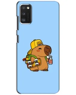 Чехол для Xiaomi POCO M3 Pro (4G/5G) с картинкой «Капибара на скейте»