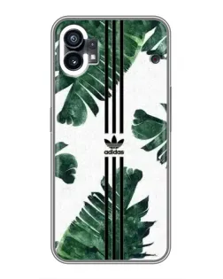 Чохол для Xiaomi Poco M4 5G з картинкою «Пальмове листя адідас»