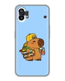 Чохол для Xiaomi Poco M4 5G з картинкою «Капібара на скейті» Чохол для Xiaomi Poco M4 5G з картинкою «Капібара на скейті»