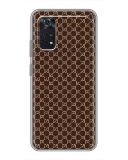 Чехол для Xiaomi POCO M4 Pro 5G с картинкой «Gucci — шоколадная сетка» Чехол для Xiaomi POCO M4 Pro 5G с картинкой «Gucci — шоколадная сетка»
