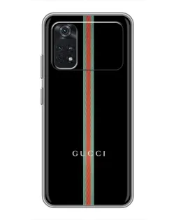 Чехол для Xiaomi POCO M4 Pro 5G с картинкой «Gucci — строгая линия» Чехол для Xiaomi POCO M4 Pro 5G с картинкой «Gucci — строгая линия»