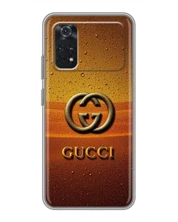 Чехол для Xiaomi POCO M4 Pro 5G с картинкой «Gucci — солнечный градиент» Чехол для Xiaomi POCO M4 Pro 5G с картинкой «Gucci — солнечный градиент»