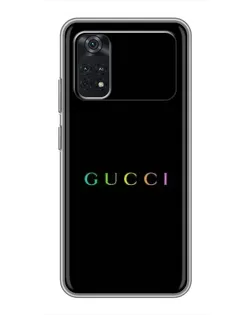 Чехол для Xiaomi POCO M4 Pro 5G с картинкой «Gucci — неоновый минимализм» Чехол для Xiaomi POCO M4 Pro 5G с картинкой «Gucci — неоновый минимализм»