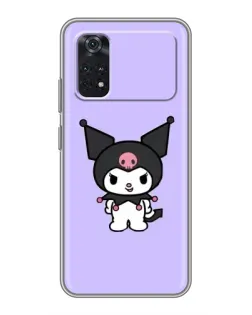 Чехол для Xiaomi POCO M4 Pro 5G с картинкой «Kuromi — нежный фиолетовый» Чехол для Xiaomi POCO M4 Pro 5G с картинкой «Kuromi — нежный фиолетовый»