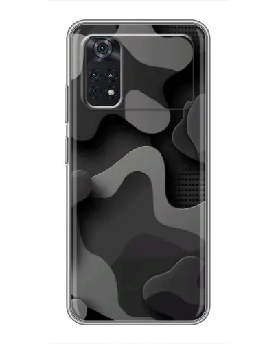 Чехол для Xiaomi POCO M4 Pro 5G с картинкой «Темный абстрактный камуфляж» Чехол для Xiaomi POCO M4 Pro 5G с картинкой «Темный абстрактный камуфляж»