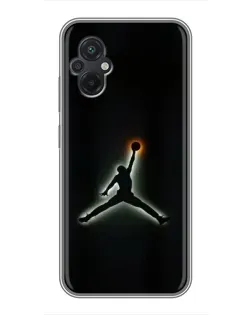 Чохол для Xiaomi POCO M5 з картинкою «Jordan Gradient Logo»