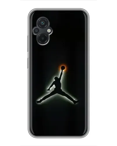 Чохол для Xiaomi POCO M5 з картинкою «Jordan Gradient Logo» Чохол для Xiaomi POCO M5 з картинкою «Jordan Gradient Logo»