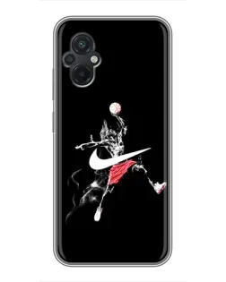 Чохол для Xiaomi POCO M5 з картинкою «Jordan Jumpman»
