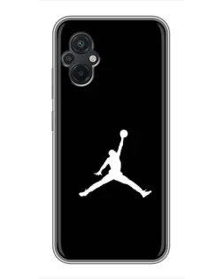 Чохол для Xiaomi POCO M5 з картинкою «Jordan Silhouette»