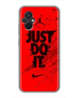 Чохол для Xiaomi POCO M5 з картинкою «Nike Just Do It»