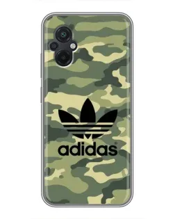 Чохол для Xiaomi POCO M5 з картинкою «Мілітарі стиль Adidas»