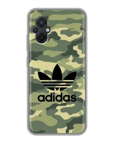 Чохол для Xiaomi POCO M5 з картинкою «Мілітарі стиль Adidas»