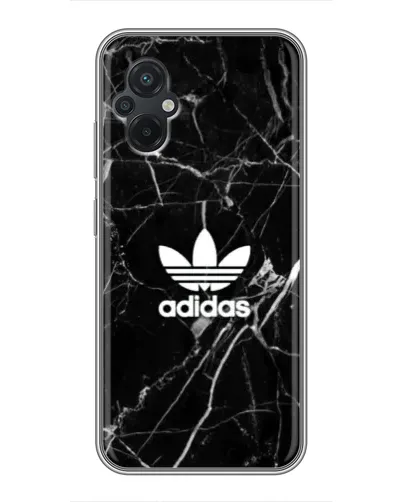 Чохол для Xiaomi POCO M5 з картинкою «Білий мармур Adidas»