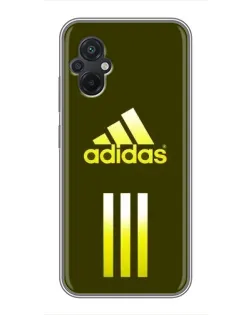 Чохол для Xiaomi POCO M5 з картинкою «Оливковий градієнт Adidas»