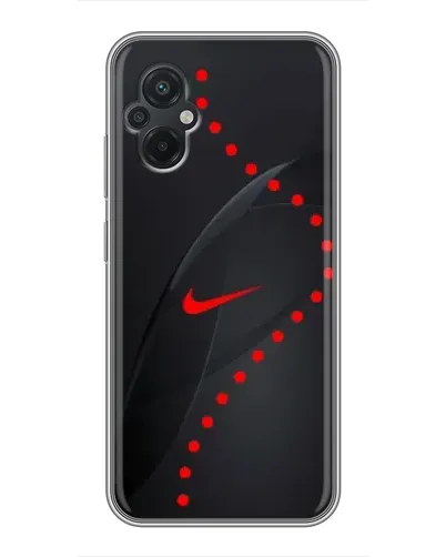 Чохол для Xiaomi POCO M5 з картинкою «Абстрактний дизайн Nike»