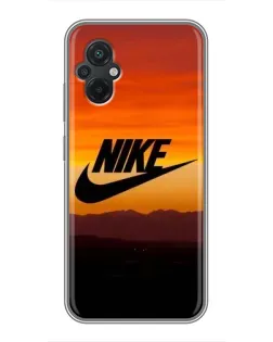 Чохол для Xiaomi POCO M5 з картинкою «Nike — вечірній горизонт»