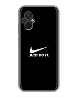 Чохол для Xiaomi POCO M5 з картинкою «Мінімалізм від Nike»