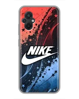 Чохол для Xiaomi POCO M5 з картинкою «Градієнтний принт Найк»